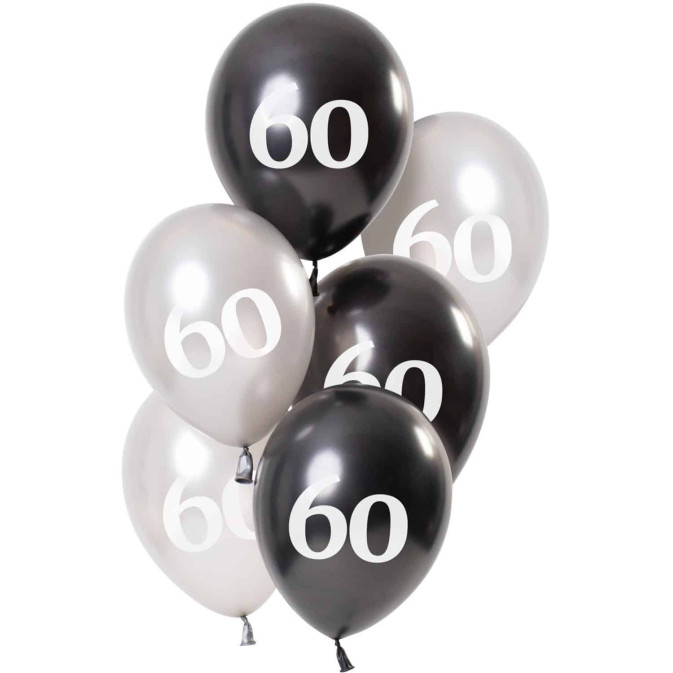 palloncini-compleanno-60-anni-neri-argento