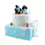 torta-di-natale-fiocchi di neve
