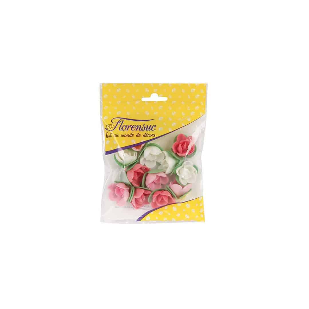 12 rose di matzo con foglie