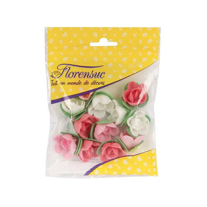 12 rose di matzo con foglie