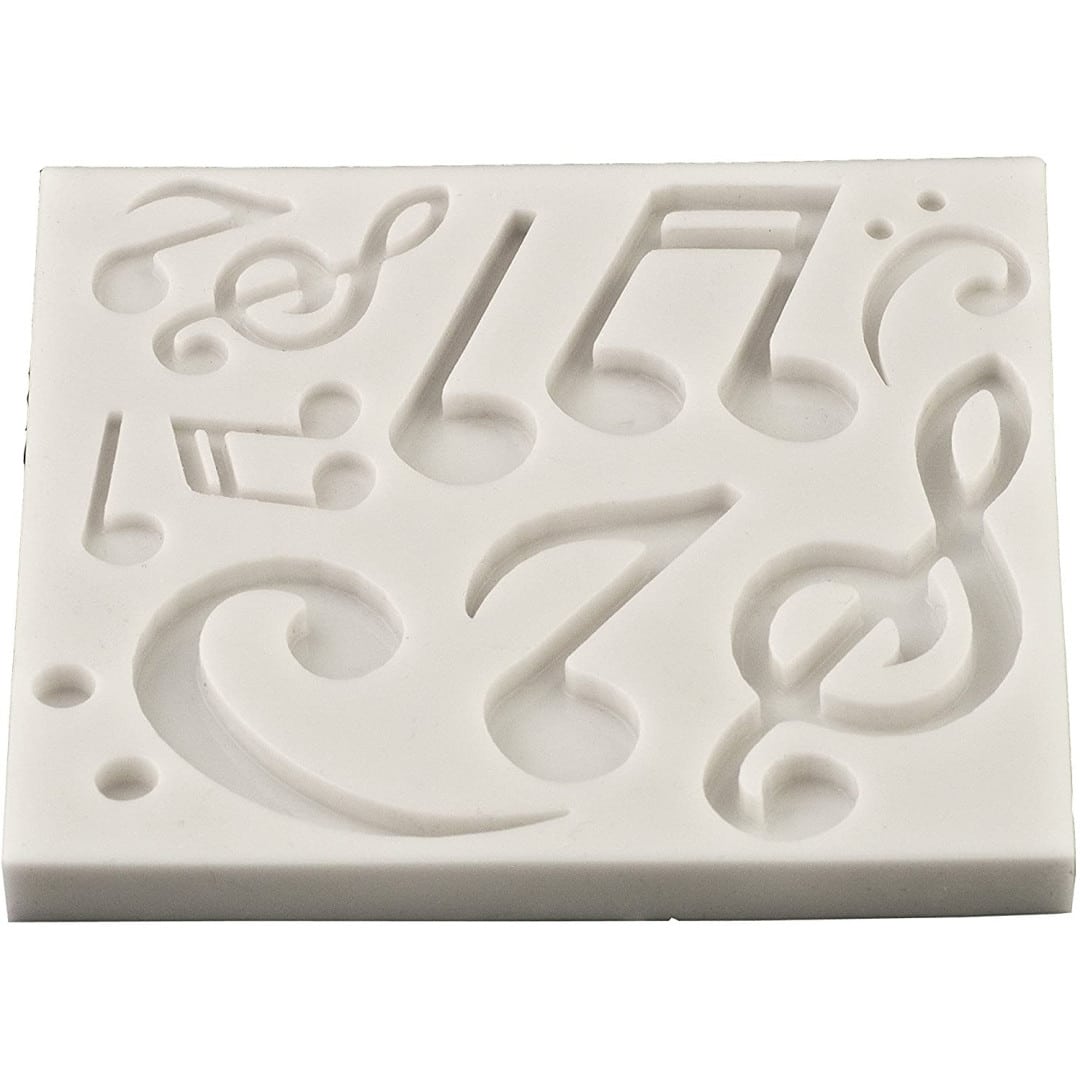 stampo per modellare note musicali