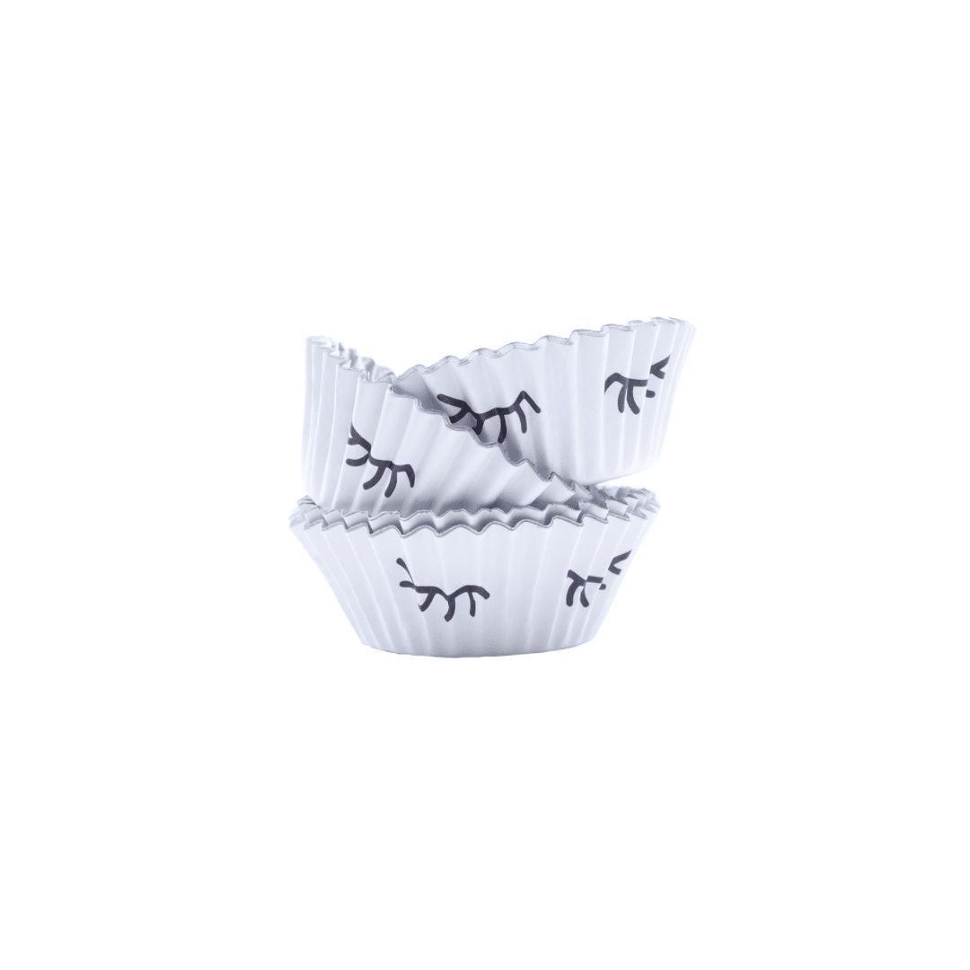 30 pirottini per cupcake con occhi di unicorno