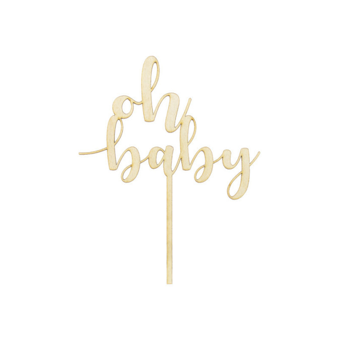 cake-topper-oh-baby-en-bois