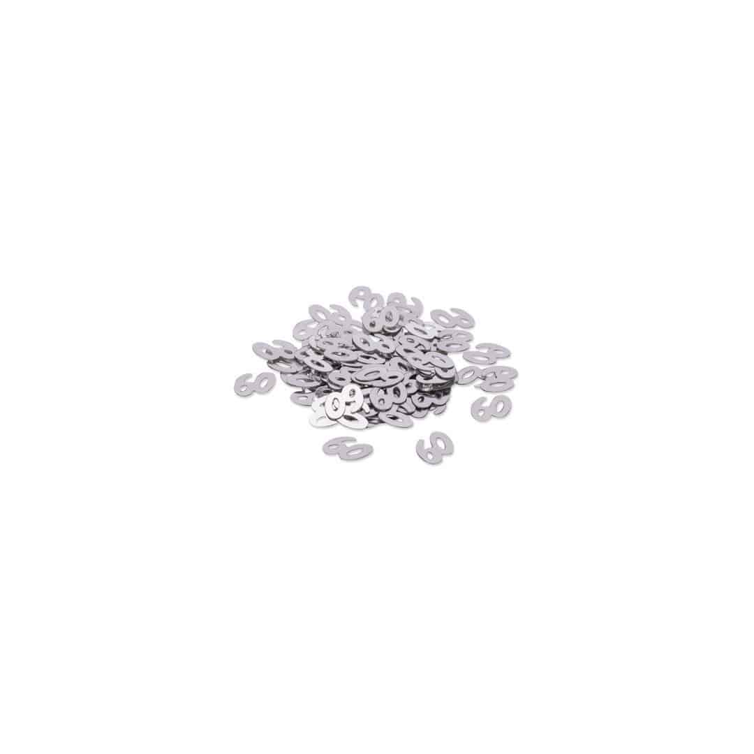 Coriandoli da tavola in argento di 60 anni