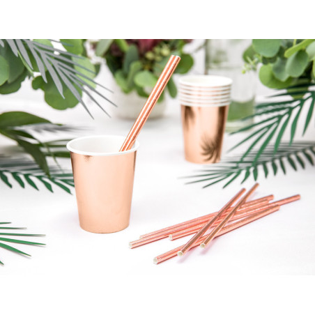 6 bicchieri-in-cartone-rosa-oro-metallizzato