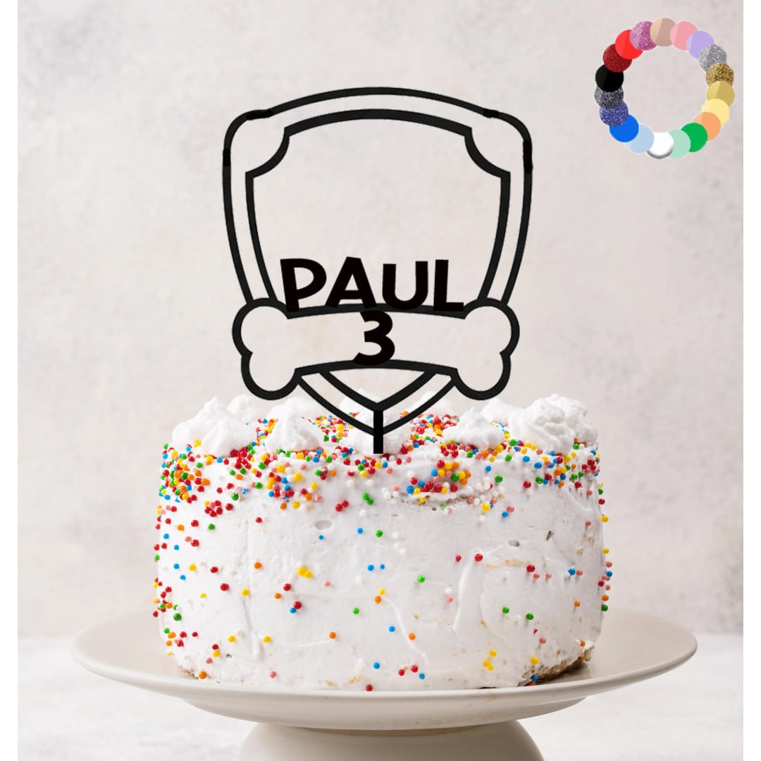 Idea per decorare la torta dei Paw Patrol