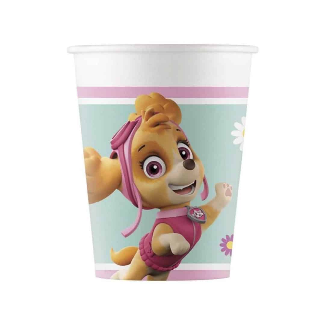 8 tazze per ragazze Paw-Patrol