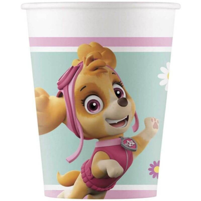 8 tazze per ragazze Paw-Patrol