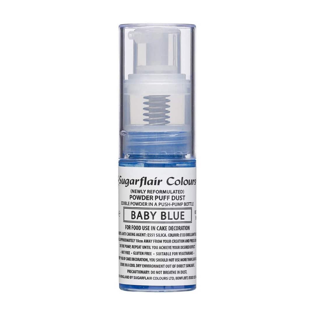 spray-blu polvere