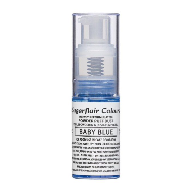 spray-blu polvere
