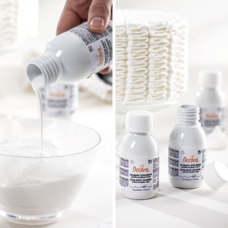 colorante alimentare bianco in gel