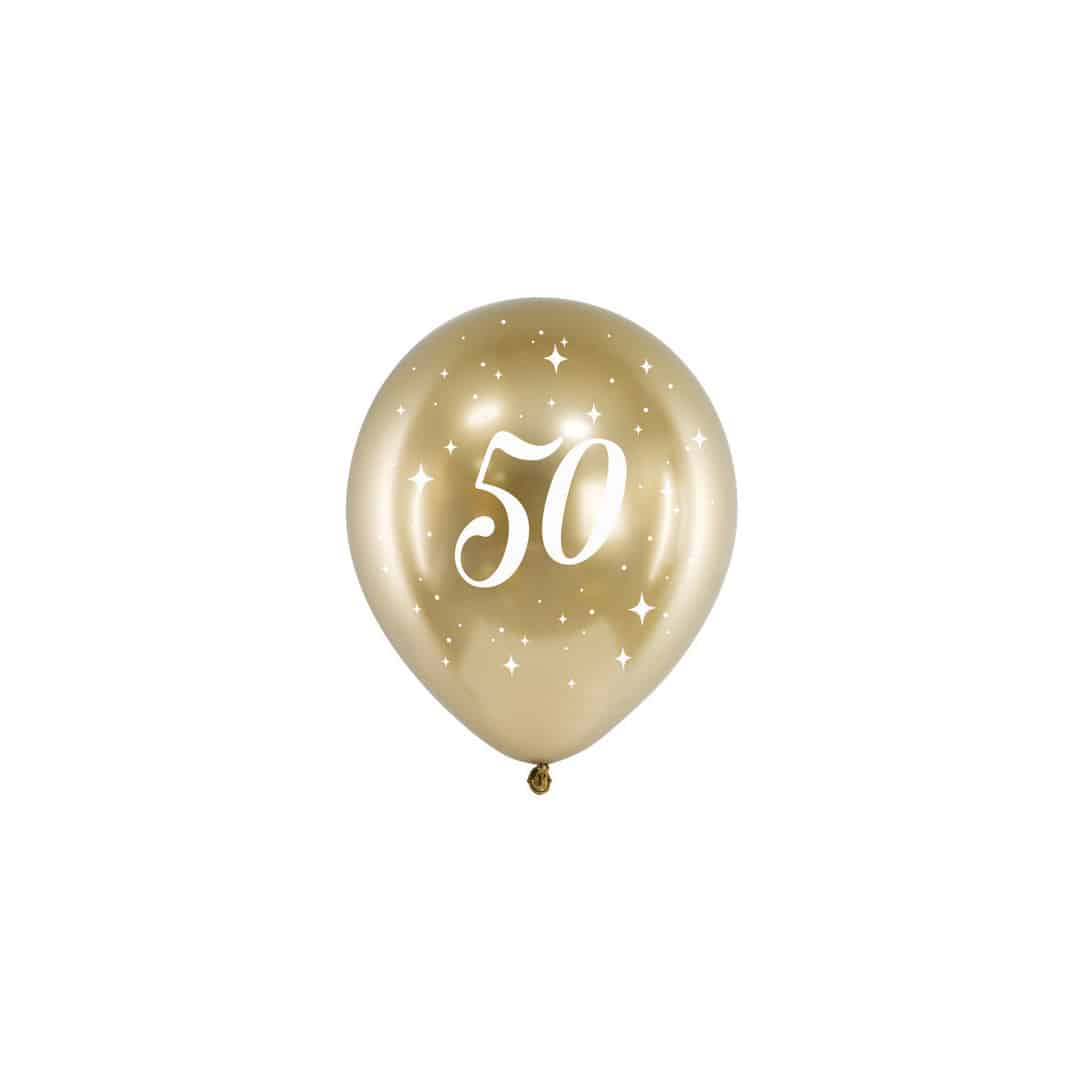 palloncini-50-anni-oro-set-di-6