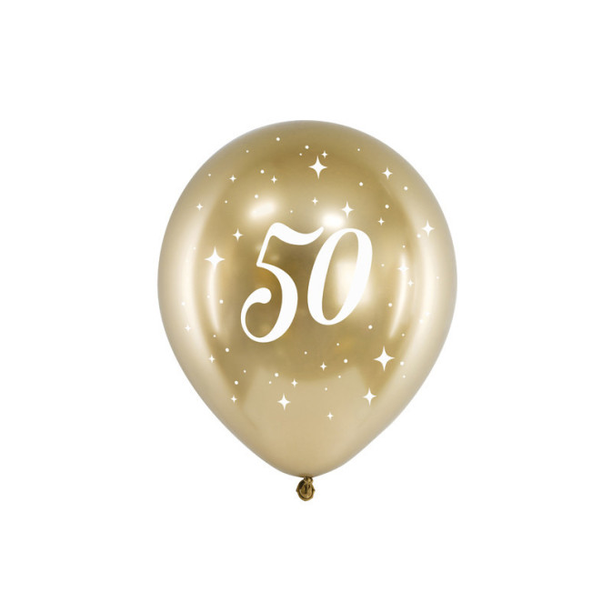 palloncini-50-anni-oro-set-di-6