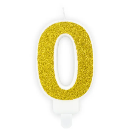 candela-numero-0-oro-per-torta