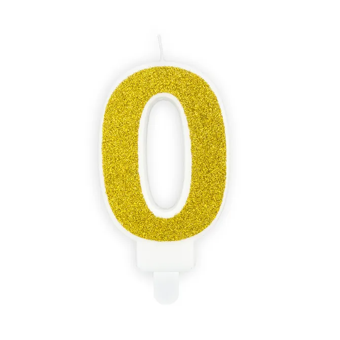 candela-numero-0-oro-per-torta