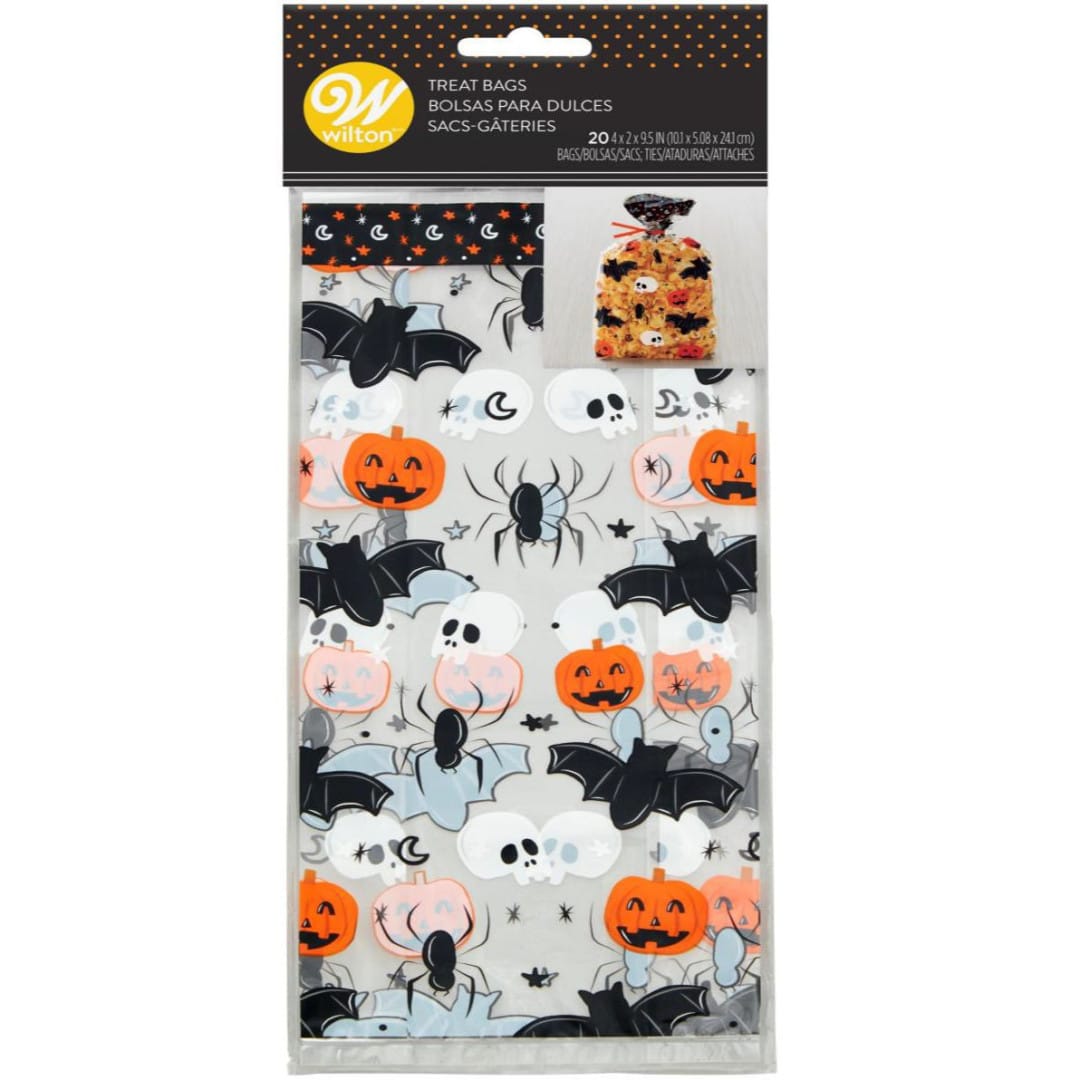20 mini sacchetti per dolciumi di Halloween