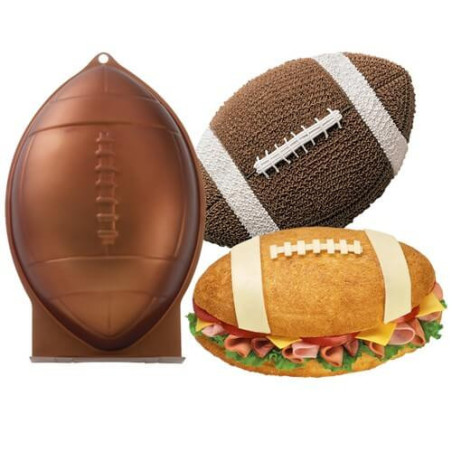 Stampo per torta 3D da rugby