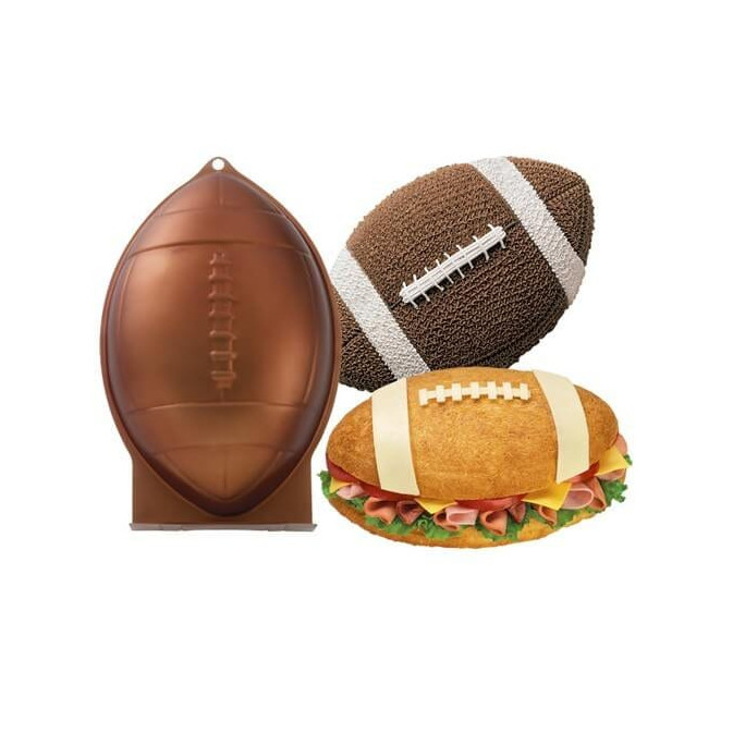 Stampo per torta 3D da rugby