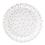 6 piatti-bianchi-a-pois-oro-rosa-18-cm