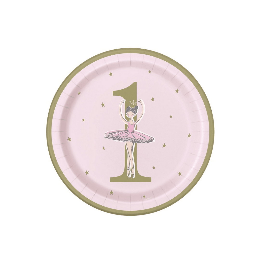 piatti-compleanno-1-anno-ballerina-rosa