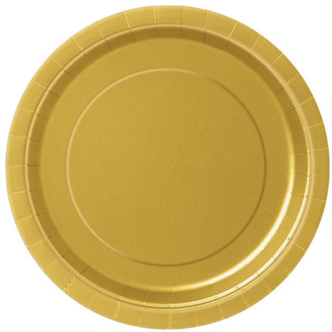 8 piatti-cartone-oro-23-cm