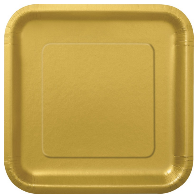 Piatti-di-carta-quadrati-colore-oro-14-quadrati