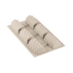 molde swing para mini tronchetti di Natale Silikomart