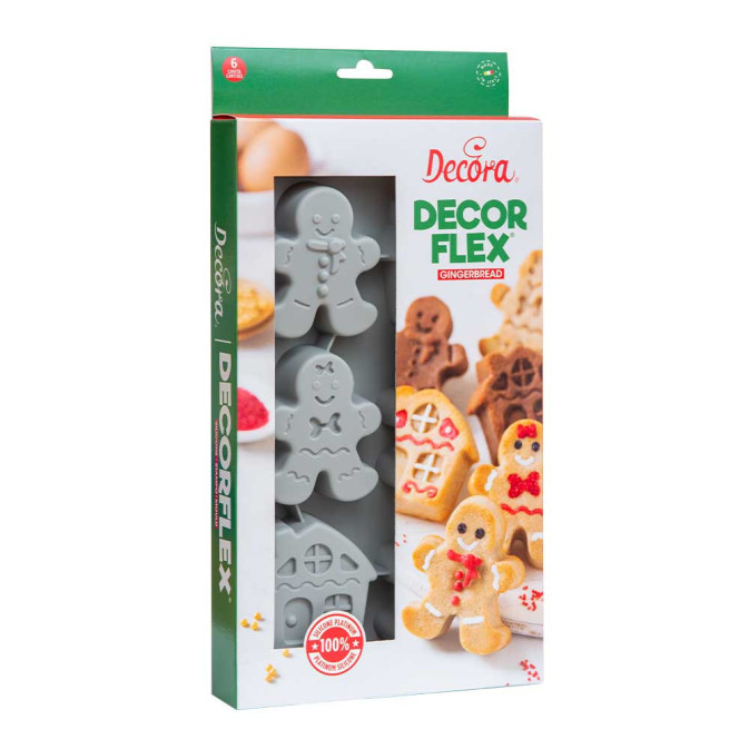 stampo in silicone per pan di zenzero