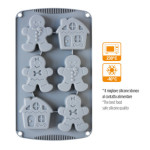 Stampo per torta in silicone per pan di zenzero