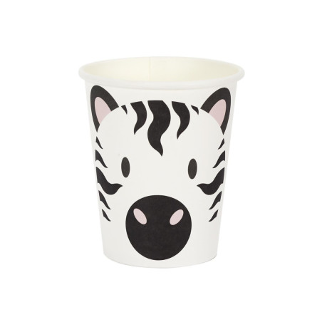 6 bicchieri-in-cartone-savana-zebra