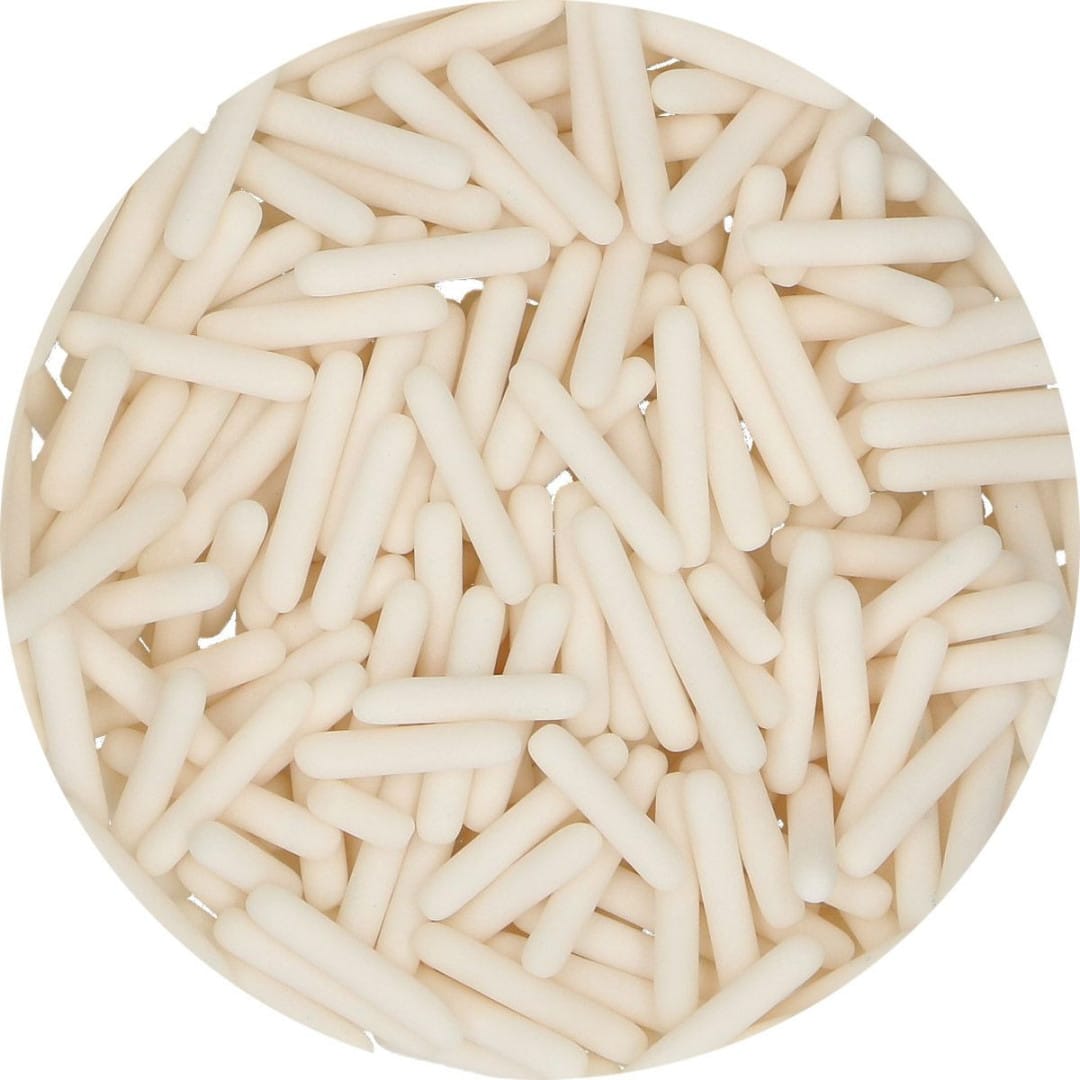 bastoncini di zucchero bianco