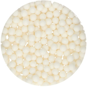 perle di zucchero bianco - 7 mm