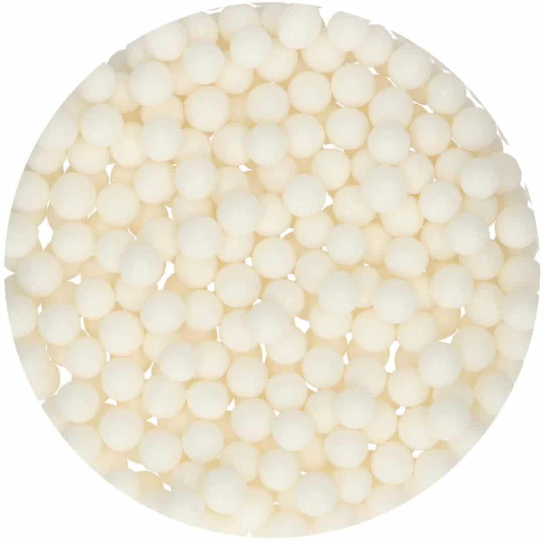 perle di zucchero bianco - 7 mm