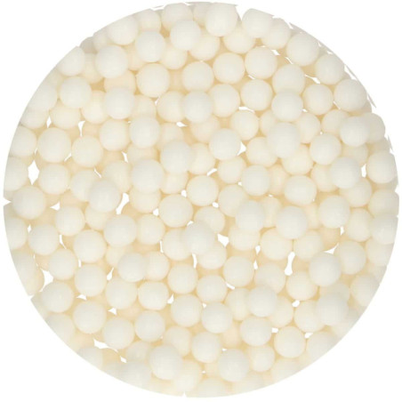 perle di zucchero bianco - 7 mm