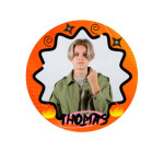Foto-commestibile-Ninja rotondo da personalizzare