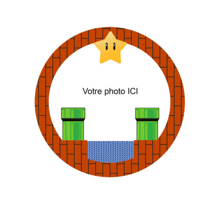 Videogioco con foto commestibile | Decorazione della torta