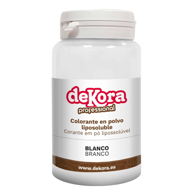 colorante alimentare in polvere bianco liposolubile