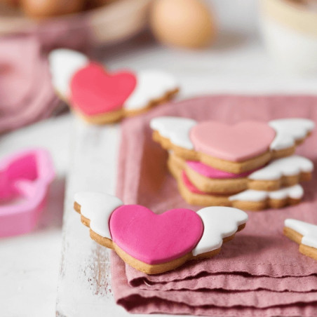 stampino per biscotti a forma di cuore