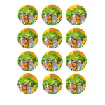 12-Mini-dischi-di-zucchero-jungle