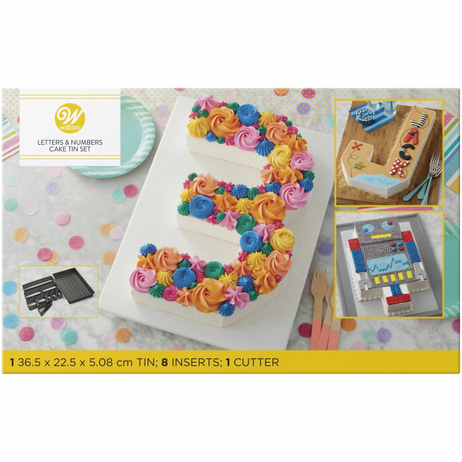 Stampo Wilton per numeri e lettere