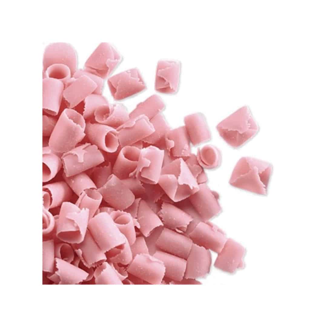 gocce di cioccolato rosa