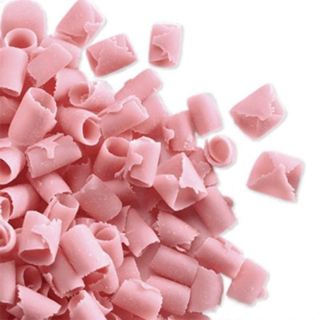 gocce di cioccolato rosa