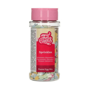Confettini pastello per uova di Pasqua