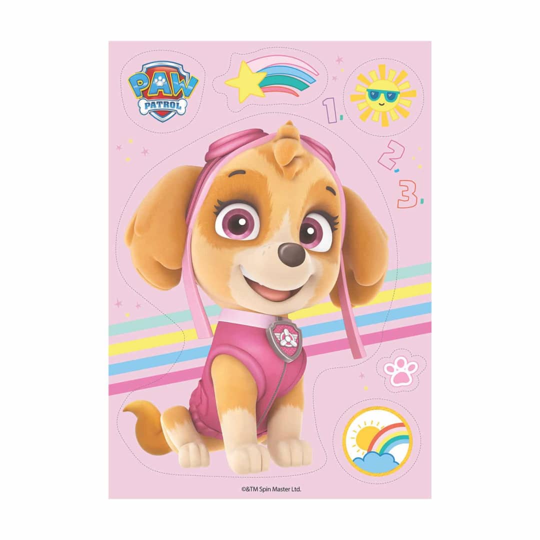 Wafer Paw Patrol Stella pretagliato