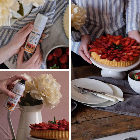 gelatina in spray per crostata