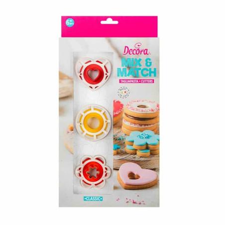 Kit formine per biscotti di San Valentino