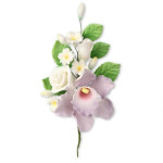 ramo di fiori per la decorazione della torta