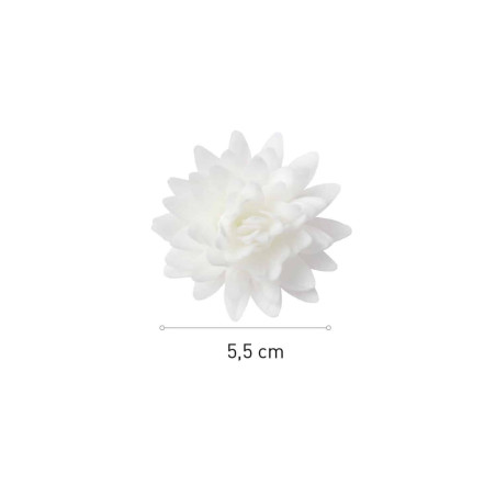 Cake Design con 18 fiori di matzo bianco