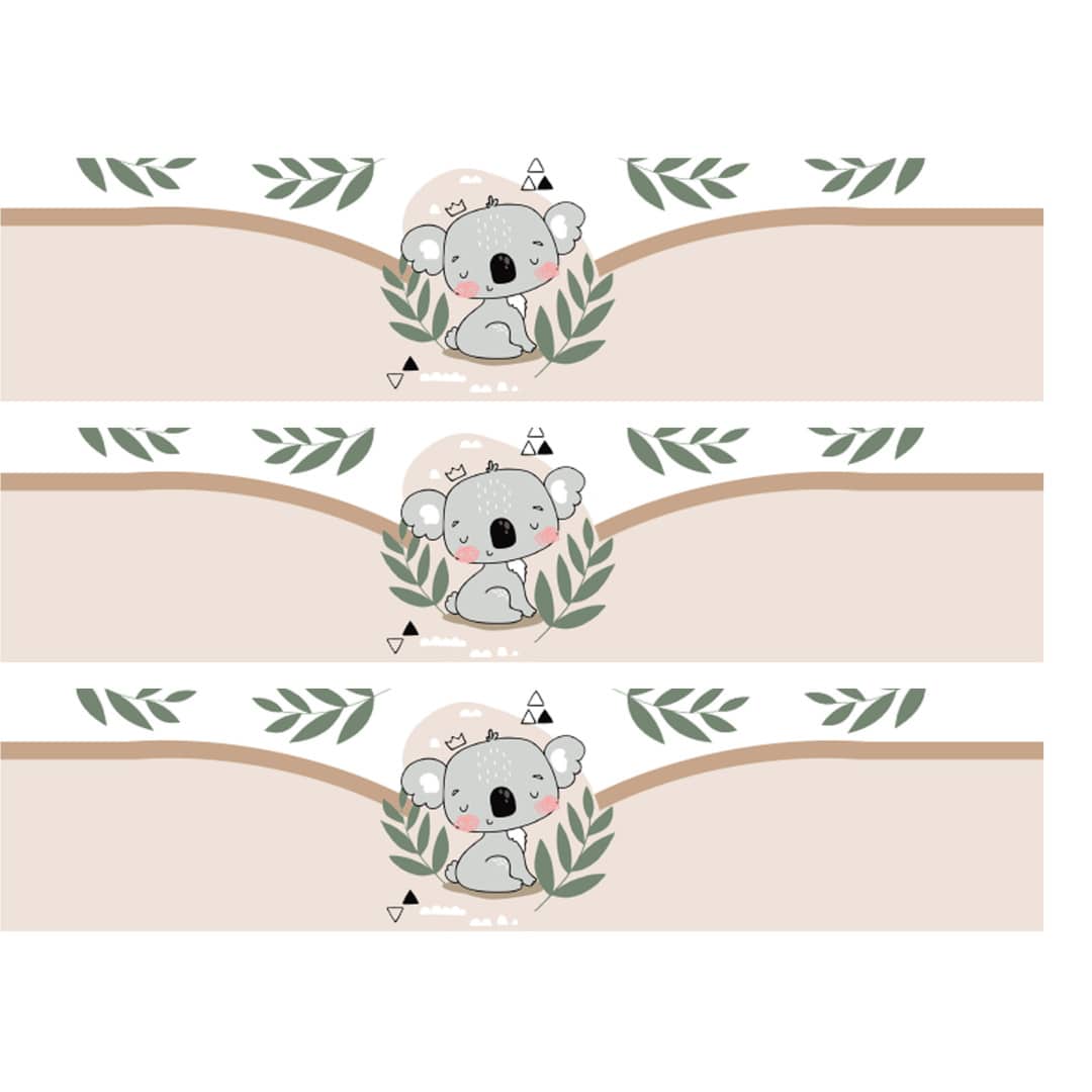 contorno per torta-koala-commestibile