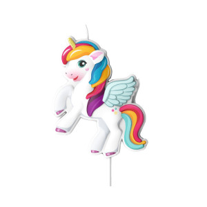 Candela unicorno 3D
